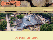 Tablet Screenshot of edesezagerij.nl